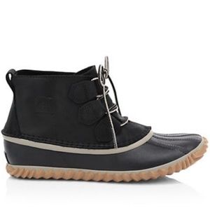 Sorel Leather waterproof duck boot